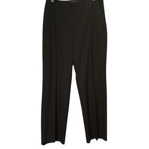 TALBOTS Classic Straight Black Dress Pants 10P